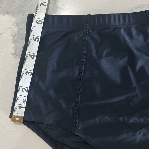 New never worn black high waisted bikini swim suit bottoms. - Picture 7 of 11